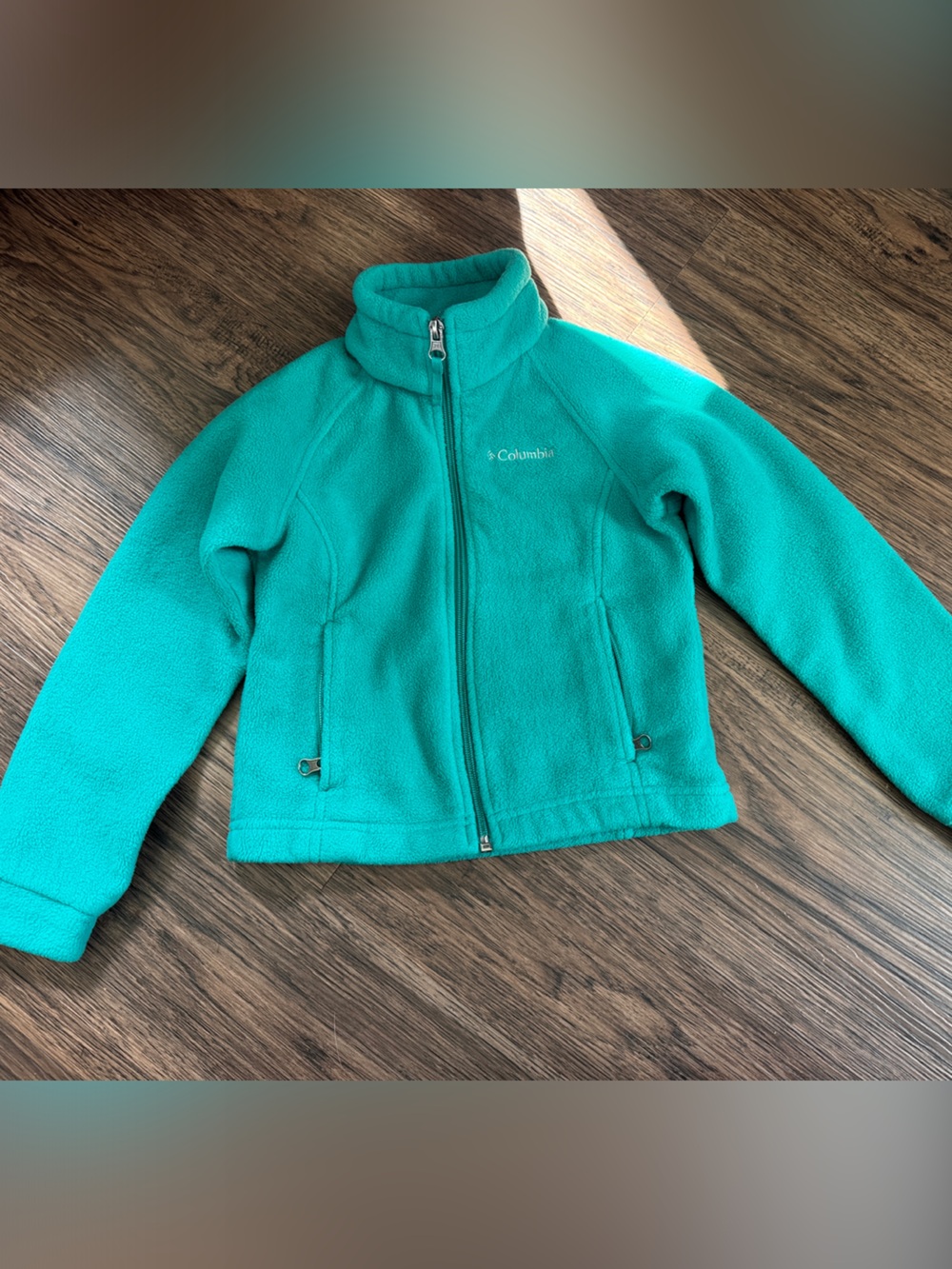Columbia Kids Teal Full-Zip Fleece Jacket